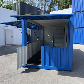 Barcontainer /Imbiss- Messecontainer Eventcontainer RAL5010