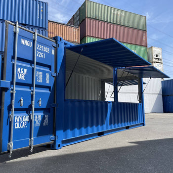 Barcontainer /Imbiss- Messecontainer Eventcontainer RAL5010