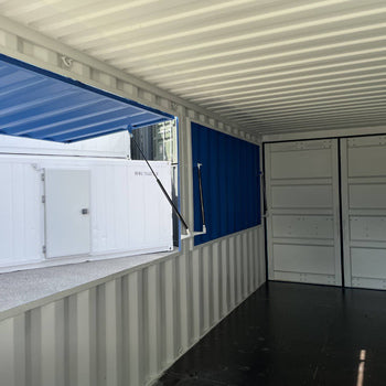Barcontainer /Imbiss- Messecontainer Eventcontainer RAL5010