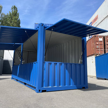 Barcontainer /Imbiss- Messecontainer Eventcontainer RAL5010