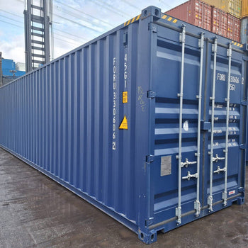 40 Fuß High Cube Lagercontainer, One Way RAL 7016 Bj. 2025