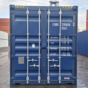 40 Fuß High Cube Lagercontainer, One Way RAL 7016 Bj. 2025