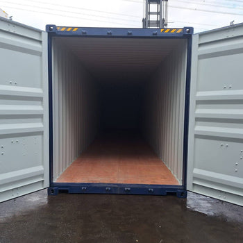 40 Fuß High Cube Lagercontainer, One Way RAL 7016 Bj. 2025