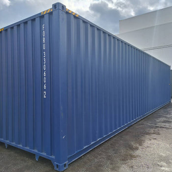 40 Fuß High Cube Lagercontainer, One Way RAL 7016 Bj. 2025