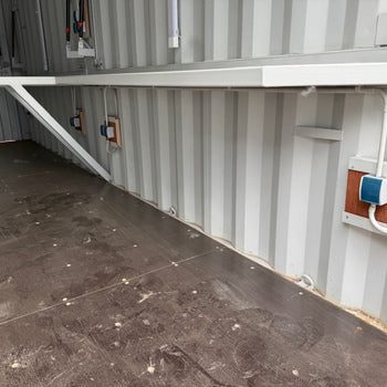 Barcontainer mit Tresen und E-Paket /Imbiss /Messecontainer