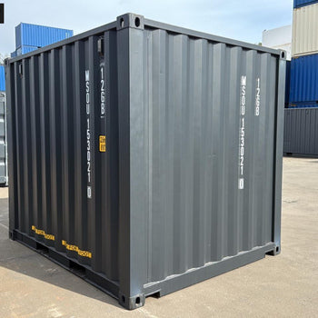 10 Fuß Lagercontainer NEU Selfstorage Baucontainer RAL 7021
