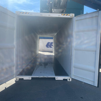 40 Fuß Neu High Cube Double Door One Way RAL 9010