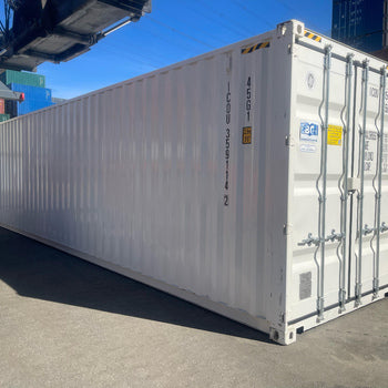 40 Fuß Neu High Cube Double Door One Way RAL 9010