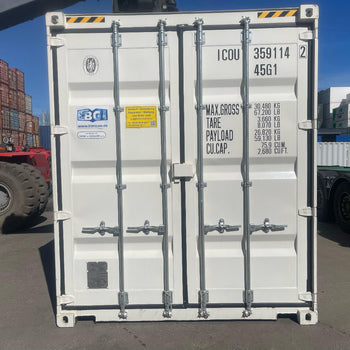40 Fuß Neu High Cube Double Door One Way RAL 9010