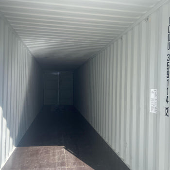 40 Fuß Neu High Cube Double Door One Way RAL 9010
