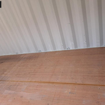 20 Fuß Open Side One Way Lagercontainer RAL 9010