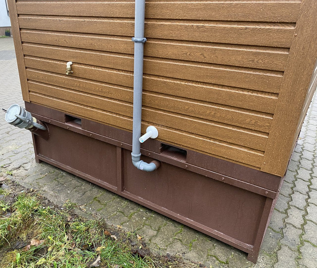 10-Fuß-Sanitärcontainer