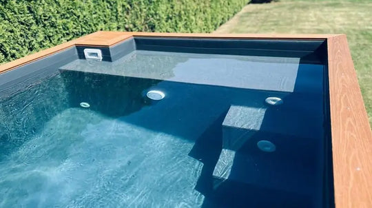 Container-Spa-Pool 3,0 x 2,5 m mit Whirlpool, Komfortpaket-Neu