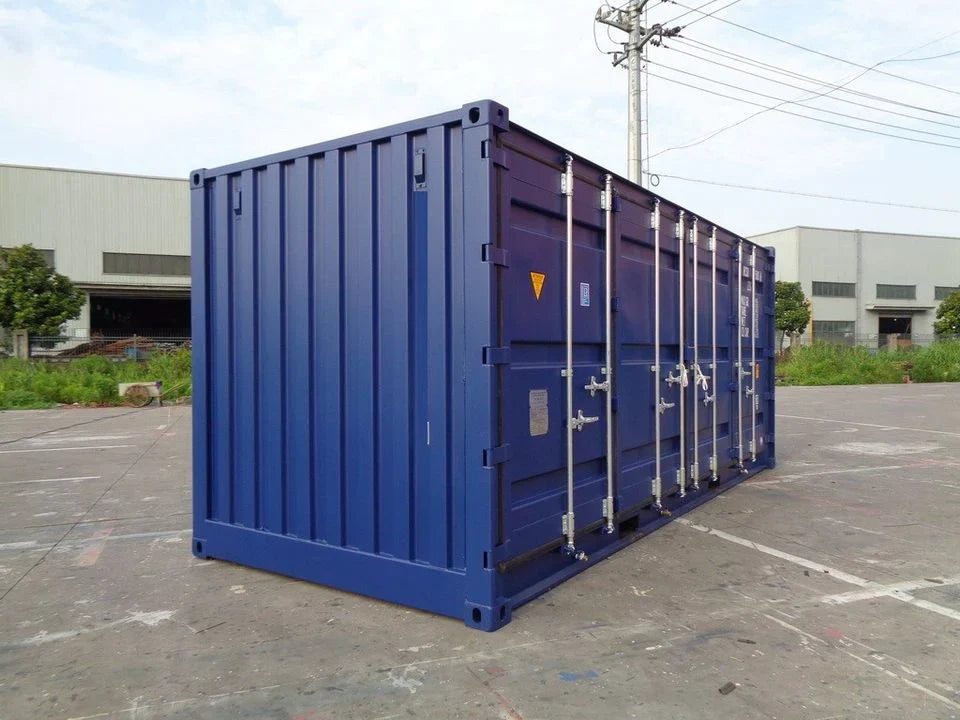 NEUER 20-FUSS-VERSANDCONTAINER MIT SEITENÖFFNUNG