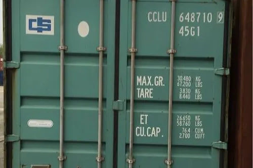 GEBRAUCHTER 40-FUSS-HC-VERSANDCONTAINER