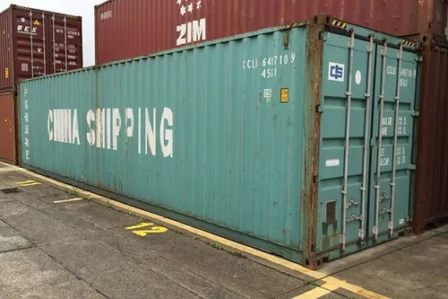 GEBRAUCHTER 40-FUSS-HC-VERSANDCONTAINER
