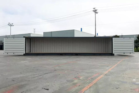 NEUER 40-FUSS-HOHER OFFENER WÜRFELVERSANDCONTAINER