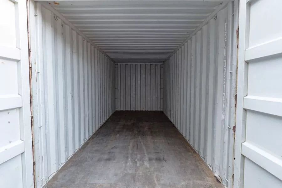GEBRAUCHTER 20-FUSS-VERSANDCONTAINER