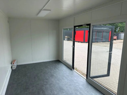 Modularer Bürocontainer 6,00 × 2,90 m – 17,4 m²