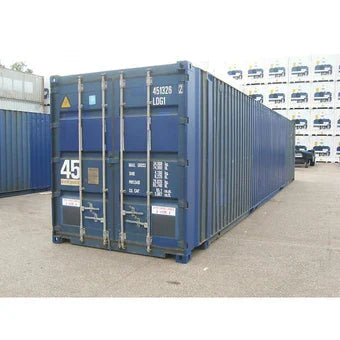 GEBRAUCHTER 45-FUSS BREITER VERSANDCONTAINER DER KLASSE A