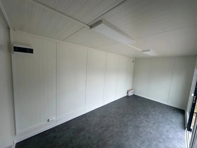 Modularer Bürocontainer 6,00 × 2,90 m – 17,4 m²