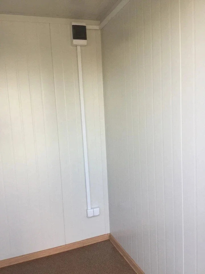 Neues 4x2,4 m Containerbüro – Sicherheitsposten / Zugangskontrolle 9,6 m²