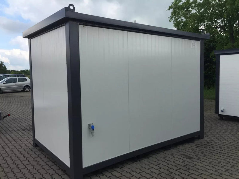 Bürocontainer. 3,50 × 2,20m