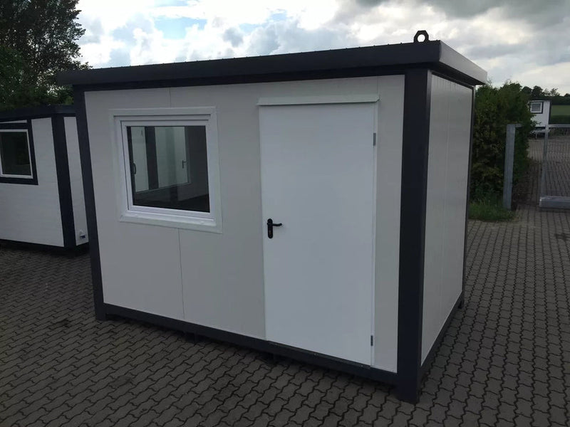 Bürocontainer. 3,50 × 2,20m