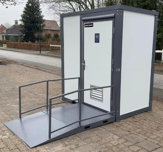 Toilettenbehälter für Menschen mit Behinderung: sofort für Menschen mit Behinderung geeignet
