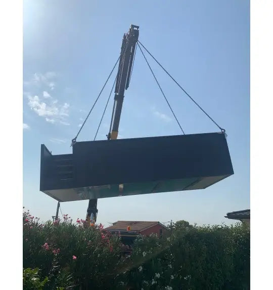 Mobiler Mini-Schwimmbadcontainer 5M25x2M55x1M26-Neu