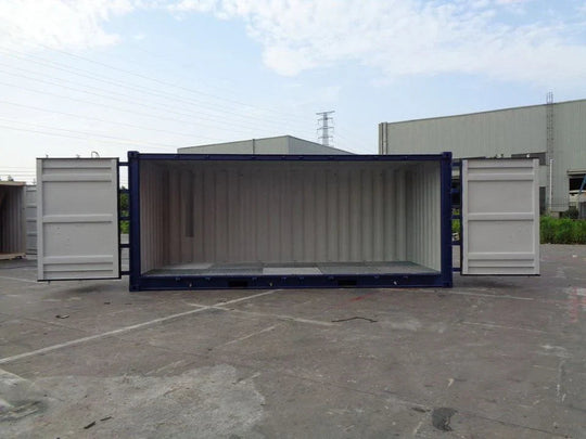 NEUER 20-FUSS-VERSANDCONTAINER MIT SEITENÖFFNUNG