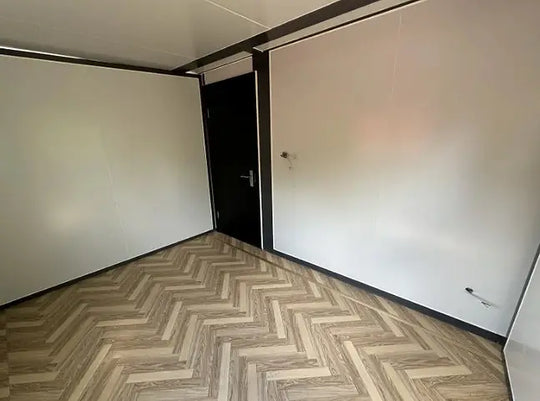 Tiny House mit zwei Schlafzimmern und Küche