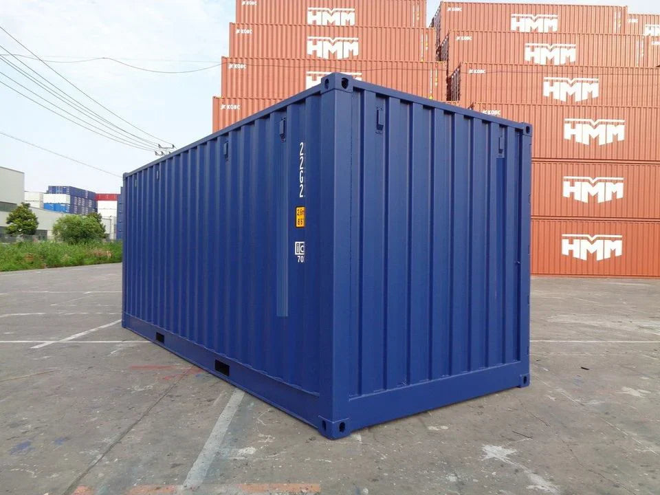 NEUER 20-FUSS-VERSANDCONTAINER MIT SEITENÖFFNUNG
