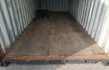 GEBRAUCHTER 20-FUSS-VERSANDCONTAINER