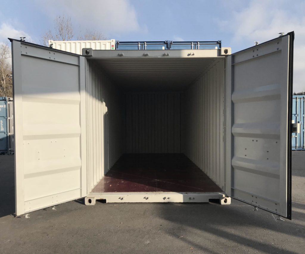 NEUER 20-FUSS-/33-M³-VERSANDCONTAINER