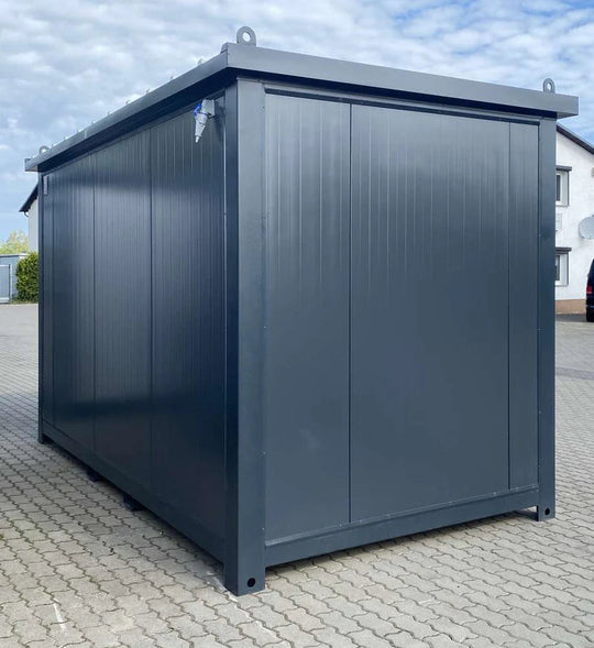 Sofort einsatzbereiter Bürocontainer mit den Maßen 4,00 m x 2,20 m