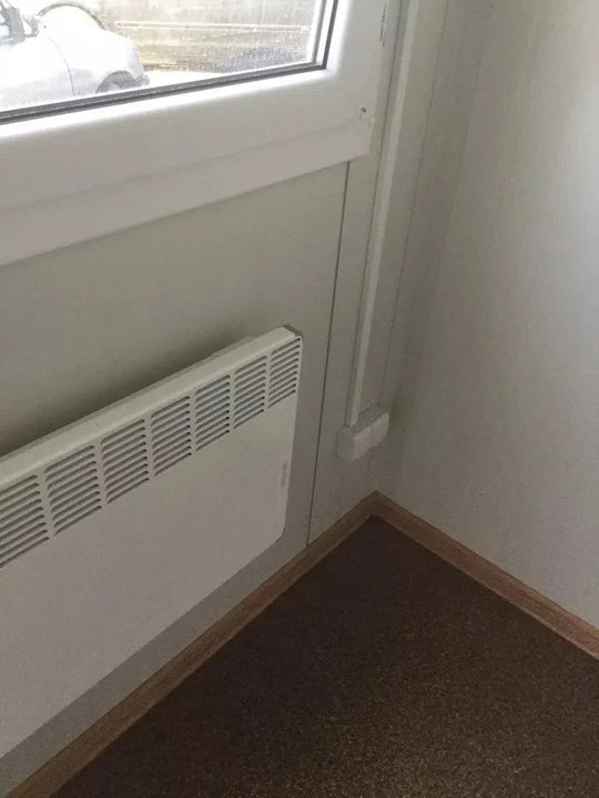 Neues 4x2,4 m Containerbüro – Sicherheitsposten / Zugangskontrolle 9,6 m²