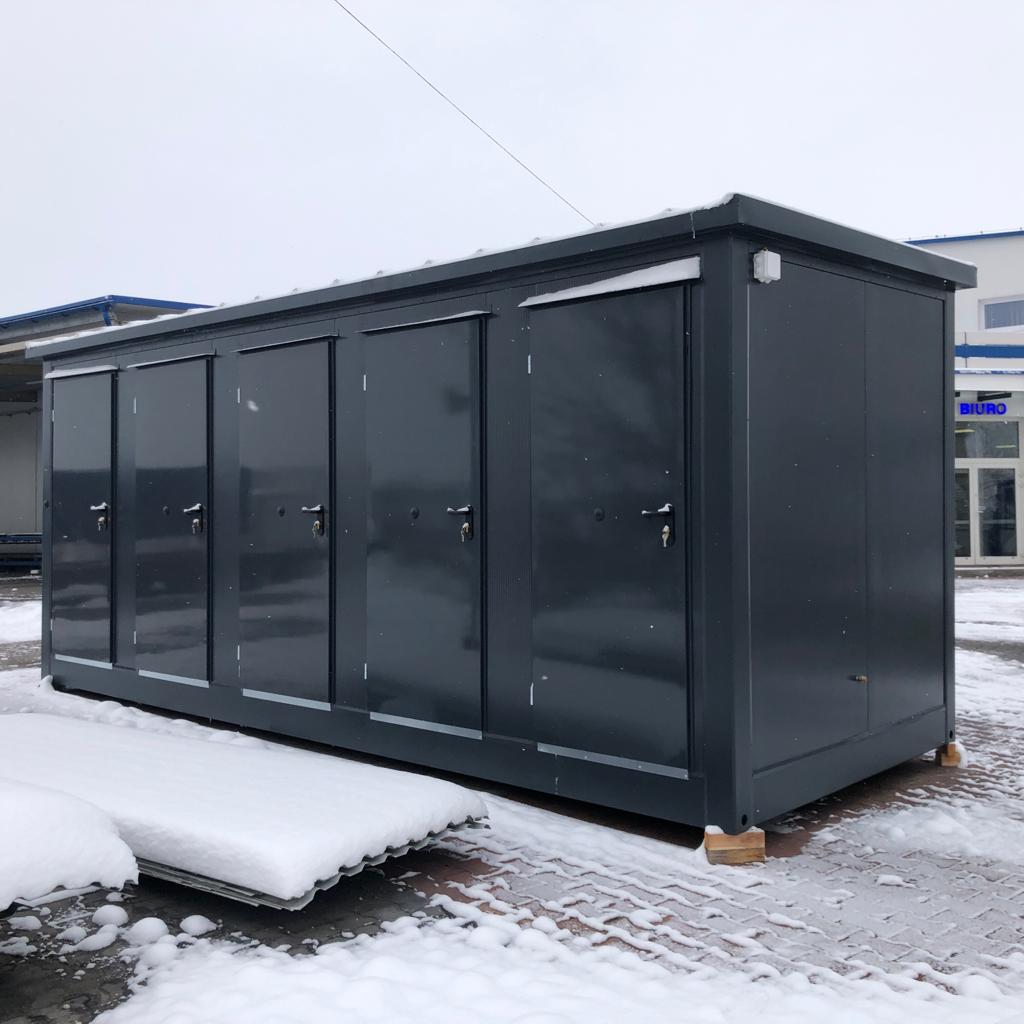 Sanitärbehälter 6,00 m x 2,40 m CE