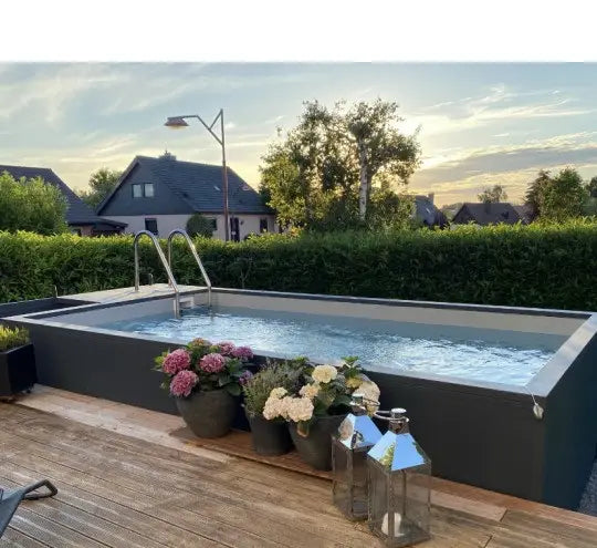 Mobiler Mini-Schwimmbadcontainer 5M25x2M55x1M26-Neu