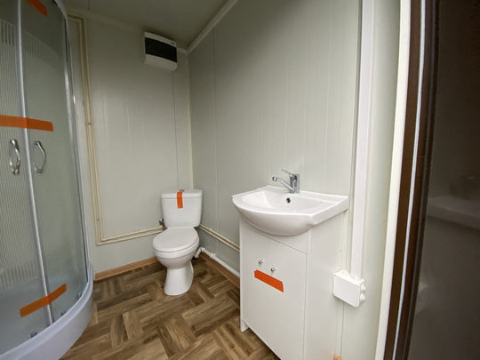 10-Fuß-Sanitärcontainer