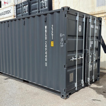 20 Fuß Seecontainer / Lagercontainer Bj. 2025 One Way RAL 7016